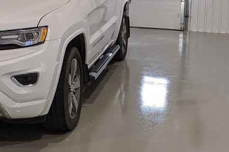 Slip resistant epoxy coating, Kitchener, Ontario