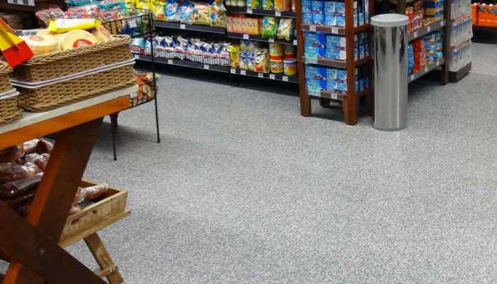 New floor by Brantford Epoxy Flooring Company