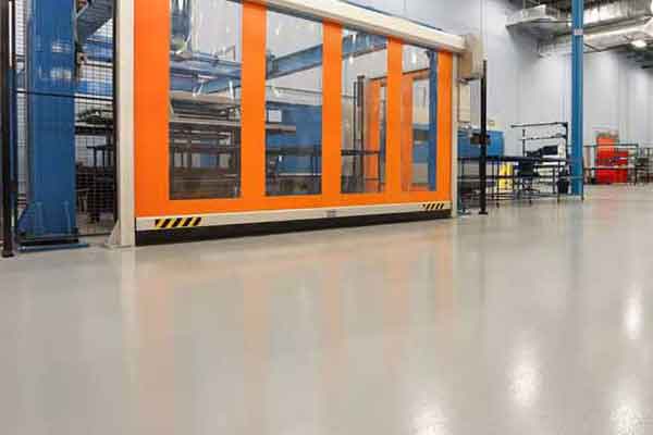 Industrial epoxy floor in Brantford, Ontario